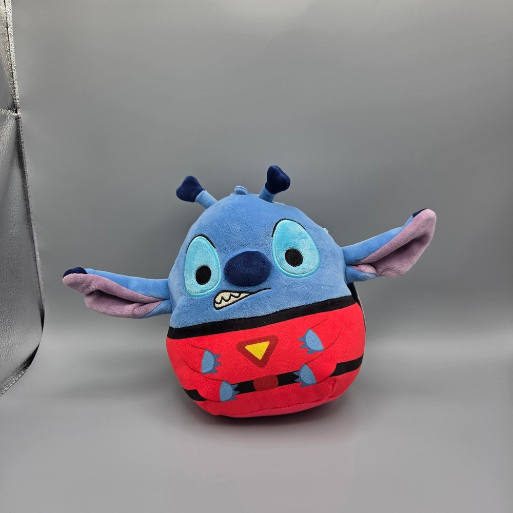 Squishmallows Disney Lilo & Stitch Experiment 626 Red Spacesuit Plush 8 inch NWT